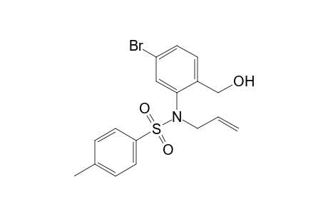 N-(5-Bromo-2-hydroxymethylphenyl)-N-(2-propenyl)-4-toluenesulfonamide