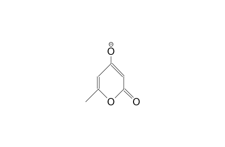 6-Methyl-2,3-dihydropyran-2,4-dione anion