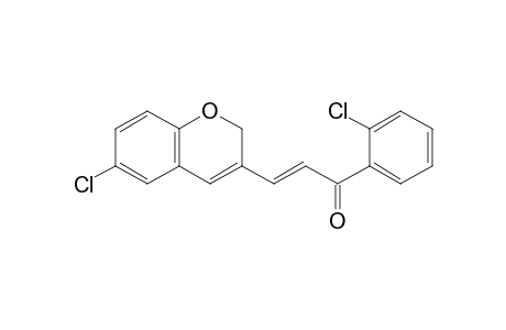 (E)-3-(6-Chloro-2H-chromen-3-yl)-1-(2-chlorophenyl)-prop-2-en-1-one