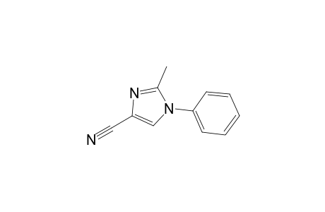 2-Methyl-1-phenyl-4-imidazolecarbonitrile