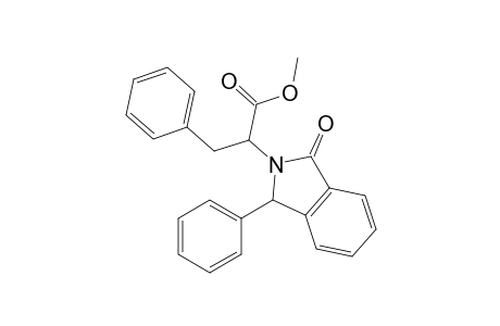 Methyl 2-(1-oxo-3-phenylisoindolin-2-yl)-3-phenylpropanoate