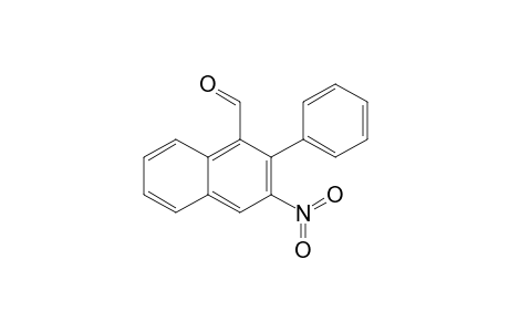 3-Nitro-2-phenylnaphthalene-1-carbaldehyde