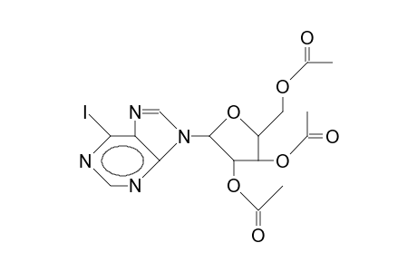 2',3',5'-Triacetyl-6-iodonebularine