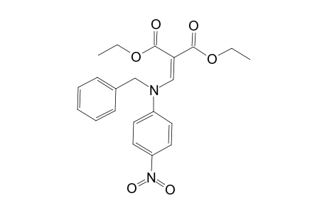 Diethyl benzylamino(4-nitrophenyl)methylidenemalonate