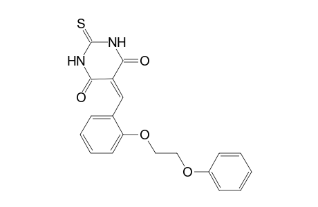 5-[2-(2-Phenoxyethoxy)benzylidene]-2-thioxodihydro-4,6(1H,5H)-pyrimidinedione