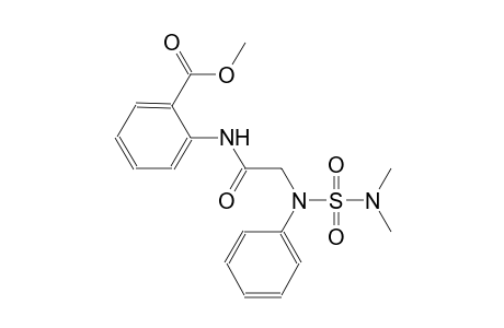 methyl 2-[({[(dimethylamino)sulfonyl]anilino}acetyl)amino]benzoate