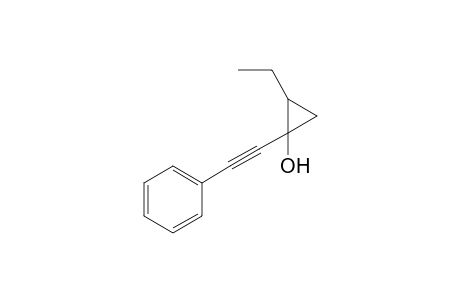 (E)-2-Ethyl-1-(2-phenylethynyl)cyclopropanol