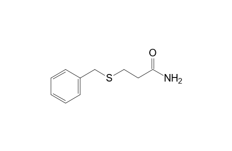 3-(benzylthio)propionamide