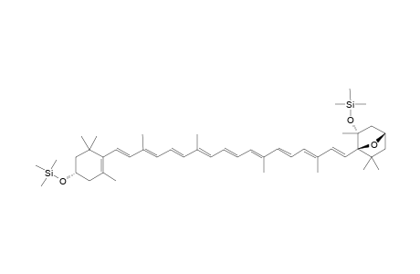 (3S,5R,6R,3'S)-5,3'-bis{O-Trimethylsilyl)-3,6-epoxy-5,6-dihydro-.beta.,.beta.-carotene-5,3'-diol