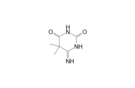 5,5-Dimethyl-4-iminobarbituric acid