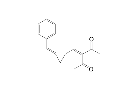 (Z)-3-((2-benzylidenecyclopropyl)methylene)pentane-2,4-dione