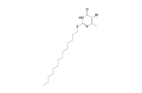 5-bromo-4-methyl-2-tetradecylsulfanyl-1H-pyrimidin-6-one