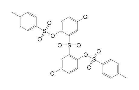 2,2'-sulfonylbis[4-chlorophenol], di-p-toluenesulfonate