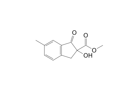 Methyl 2-hydroxy-6-methyl-1-oxo-2,3-dihydro-1H-indene-2-carboxylate