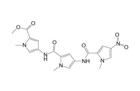 1-Methyl-4-[[1-methyl-4-[(1-methyl-4-nitro-pyrrole-2-carbonyl)amino]pyrrole-2-carbonyl]amino]pyrrole-2-carboxylic acid methyl ester