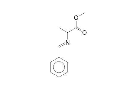 Methyl 2-([(E)-phenylmethylidene]amino)propanoate
