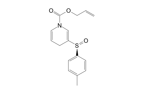 Allyl (Ss)-3-(p-tosylsulfinyl)-1,4-dihydropyridine-1-carboxylate