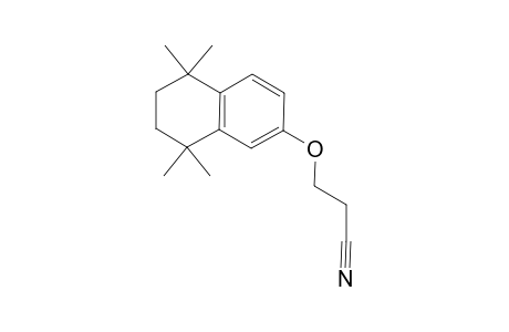 3-(1,2,3,4-Tetrahydro-1,1,4,4-tetramethylnaphthalen-6-yloxy) propanenitrile