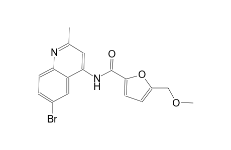 2-furancarboxamide, N-(6-bromo-2-methyl-4-quinolinyl)-5-(methoxymethyl)-