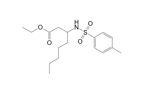 Ethyl 3-(tosylamino)octanoate