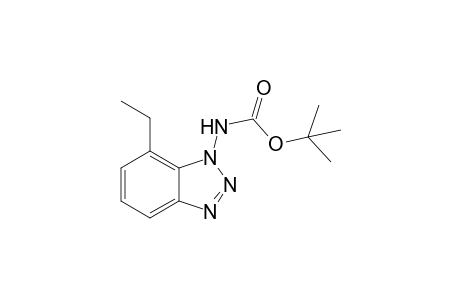 N-(7-ethyl-1-benzotriazolyl)carbamic acid tert-butyl ester