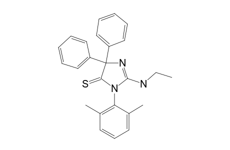 1-(2,6-DIMETHYLPHENYL)-4,4-DIPHENYL-2-(ETHYLAMINO)-2-IMIDAZOLINE-5-THIONE