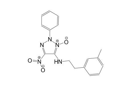 N-[2-(3-methylphenyl)ethyl]-5-nitro-2-phenyl-2H-1,2,3-triazol-4-amine3-oxide