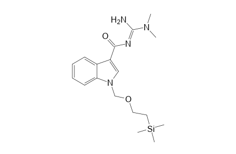 N,N-Dimethyl-N'-[N-(2-trimethylsilyl)ethoxymethyl]-3-indolylguanidine