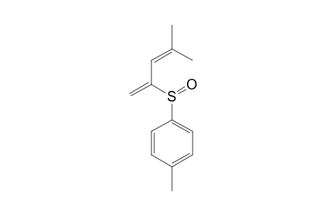 (+)-(R)-4-Methyl-2-p-tolylsulfinyl-1,3-pentadiene