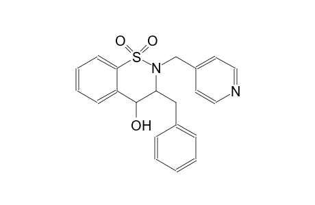 2H-1,2-benzothiazin-4-ol, 3,4-dihydro-3-(phenylmethyl)-2-(4-pyridinylmethyl)-, 1,1-dioxide
