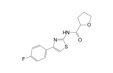 N-[4-(4-fluorophenyl)-1,3-thiazol-2-yl]tetrahydro-2-furancarboxamide