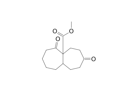 5,8-Diketo-2,3,4,6,7,9,10,10a-octahydro-1H-heptalene-5a-carboxylic acid methyl ester