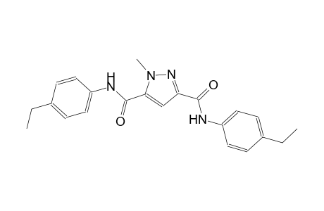 1H-pyrazole-3,5-dicarboxamide, N~3~,N~5~-bis(4-ethylphenyl)-1-methyl-