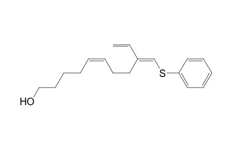 (5Z)-9-(phenylthiomethylene)undeca-5,10-diene-1-ol