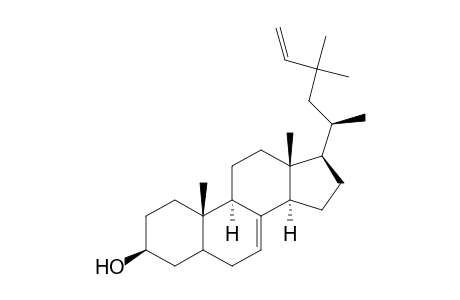 26,27-Dinorcholesta-7,24-dien-3-ol, 23,23-dimethyl-, (3.beta.)-