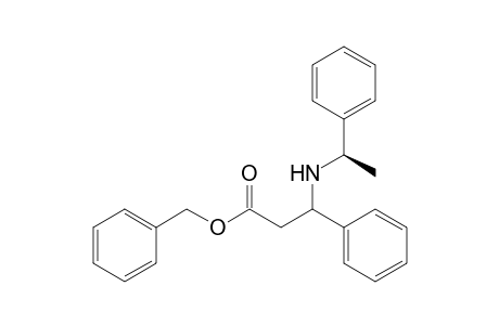 Benzyl 3-phenyl-3-[(1'-phenylethyl)amino]pentanoate