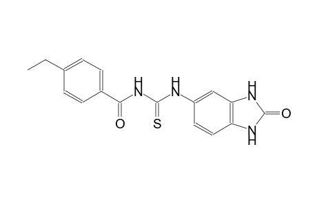 thiourea, N-(2,3-dihydro-2-oxo-1H-benzimidazol-5-yl)-N'-(4-ethylbenzoyl)-