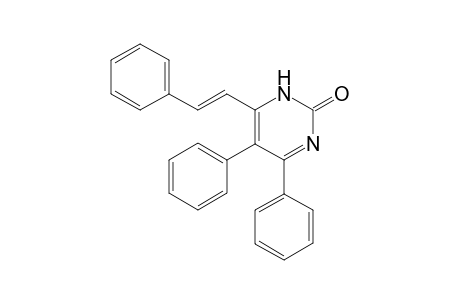 2-Oxo-4,5-diphenyl-6-phenylethenyl-1,2-dihydropyrimidine
