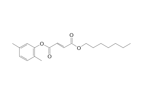 Fumaric acid, 2,5-dimethylphenyl heptyl ester