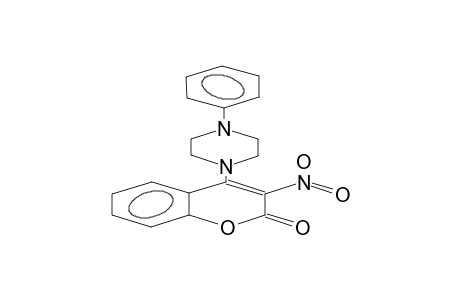 3-nitro-4-(4-phenylpiperazino)coumarine
