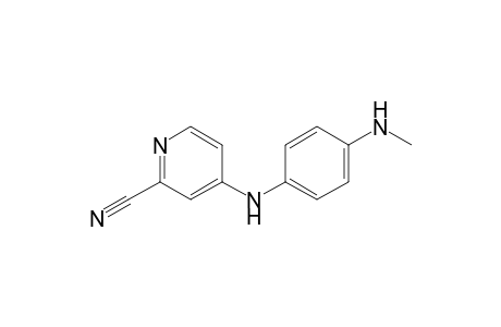 4-(p-Methylaminoanilino)pyridine-2-carbonitrile