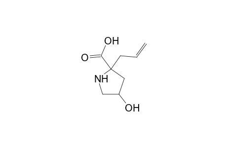 l-Proline, 4-hydroxy-2-(2-propenyl)-, trans-