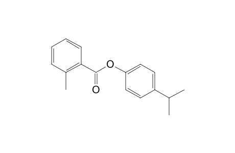 2-Methylbenzoic acid, 4-isopropylphenyl ester