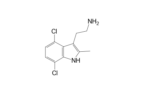 2-(4,7-Dichloro-2-methyl-1H-indol-3-yl)ethanamine