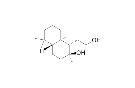 1-Naphthaleneethanol, decahydro-2-hydroxy-2,5,5,8a-tetramethyl-, (1.alpha.,2.alpha.,4a.beta.,8a.alpha.)-(.+-.)-