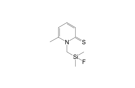 1-[(fluoro-dimethylsilyl)methyl]-6-methylpyridine-2-thione