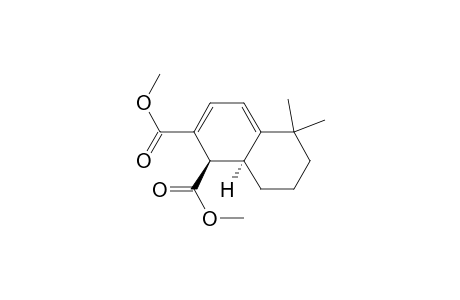 1,2-Naphthalenedicarboxylic acid, 1,5,6,7,8,8a-hexahydro-5,5-dimethyl-, dimethyl ester, trans-(.+-.)-