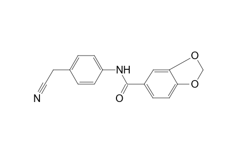 Benzo[1,3]dioxole-5-carboxylic acid (4-cyanomethylphenyl)amide