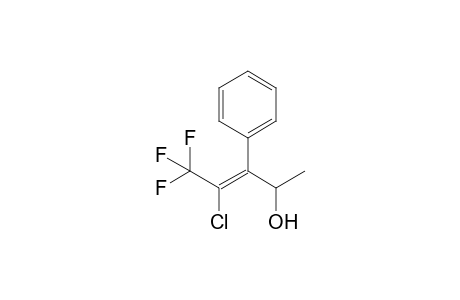 4-Chloro-3-phenyl-5,5,5-trifluoropent-3-en-2-ol
