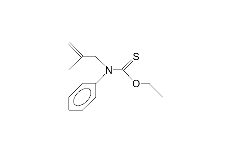 N-Phenyl-N-isobuten-3-yl-thiocarbamic acid, ethyl ester